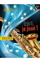 Ecoute je joue ! volume 2 - saxophone - cd offert