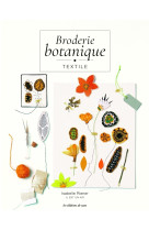 Broderie botanique textile