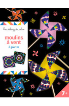 Moulins à vent à gratter - pochette avec accessoires