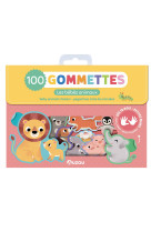 Ma pochette de 100 gommettes  - les bébés animaux