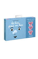 Le livre prend son bain - (livre de bain)