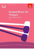 Graded music for timpani - book i grades 1-2