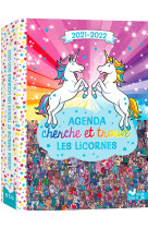 Agenda 2021-2022 cherche et trouve les licornes