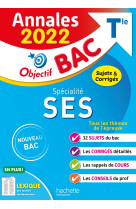 Annales objectif bac 2022 spécialité ses