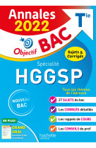 Annales objectif bac 2022 spécialité histoire-géo