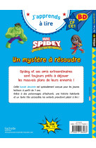 Disney bd fin de cp-ce1 - spidey et ses amis extraordinaires - un mystère à résoudre