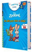 Disney bd fin de cp-ce1 - zootopie - un défi pour nick et judy !