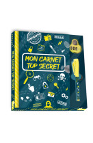 Mon carnet top secret - coffret avec stylo magique