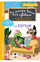 Mes premières lectures 100 % syllabiques niveau 1 - la tortue