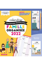 Calendrier  chacun son programme famille organisée 2022