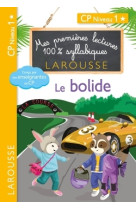 Mes premières lectures 100 % syllabiques niveau 1 - le bolide