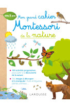 Mon grand cahier montessori de la nature