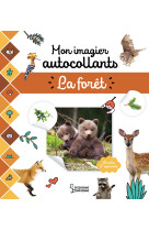 Mon imagier autocollants - la forêt