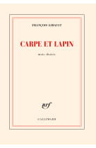 Carpe et lapin