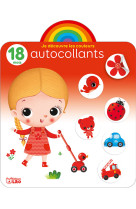 Autocollant arc en ciel enfant