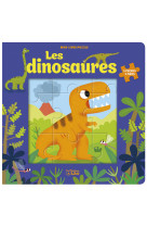 Livre puzzle 9p dinosaures