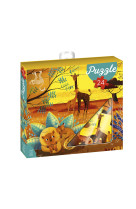 Ma boite a puzzle 24p savane