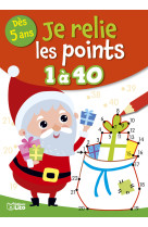 Relie points de 1 a 40 noel