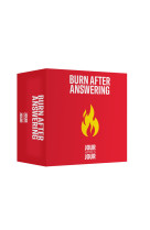 Calendrier aimanté - burn after answering