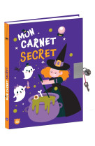 Mon carnet secret - sorcières - journal intime avec cadenas à compléter