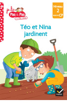 Téo et nina milieu cp niveau 2 - téo et nina jardinent