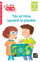 Téo et nina sauvent la planète - cp-ce1 niveau 4