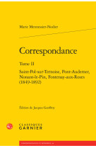 Correspondance