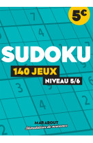 Cahier de jeux sudoku