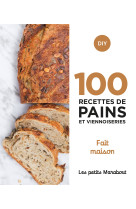 100 recettes de pains et viennoiseries - fait maison