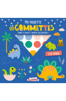 Ma pochette - les dinos - + de 120 gommettes