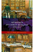 Mémoires du comte beugnot