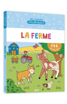 Mes grands coloriages - la ferme