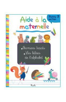 3+ aide à la maternelle - premiers tracés 