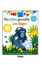 Les singes - mon atelier gommettes