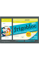 Mini frigobloc hebdomadaire 2023 - calendrier d'organisation familiale / sem  (de janv. à déc. 2023)