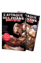 L'attaque des titans - before the fall pack offre découverte t01 et t02