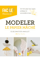 Modeler le papier mâché - un livre pour tout savoir, pratique et accessible à tous