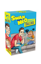 Swan & néo - jeu de cartes - crazy challenge