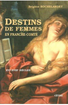 Destins de femmes en franche-comte au xvi-xviii éme siecles