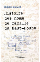 Histoire des noms de famille du haut-doubs