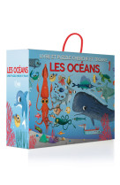 Les océans - livre et puzzle cherche et trouve