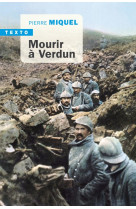 Mourir à verdun