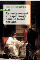 Renseignement et espionnage dans la rome antique