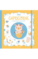 Bébé capricorne - livre de naissance et des premières fois