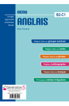 Mémo anglais b2-c1 (classes prépas / ens. supérieur) - édition 2016