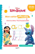 Disney - lilo et stitch - mon cahier effaçable - j'écris les lettres minuscules (4 - 6 ans)