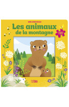 Livre puzzle 9p animaux montag