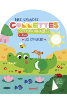 Mes grandes gommettes repositionnables - 2 ans - les couleurs - avec des gommettes bonus