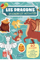 Le dragons - stickers et activités