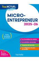 Top'actuel micro-entrepreneur  2025-2026